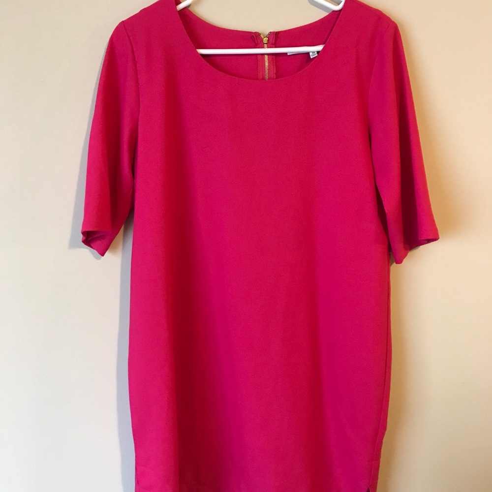Collective Concepts bright pink dress